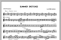 Summer Sketches - 2nd Bb Clarinet