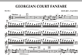 Georgian Court Fanfare - Flute 2