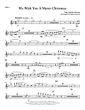 We Wish You a Merry Christmas - Oboe 1