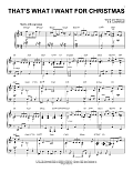 That's What I Want For Christmas (arr. Brent Edstrom)
