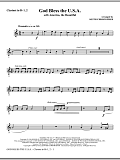 God Bless The U.S.A (with America, The Beautiful) - Bb Clarinet 1,2