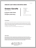 Gossec Gavotte - Full Score