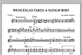 Wenceslas Takes a Sleigh Ride - Violin 1