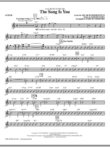 The Song Is You - Guitar 