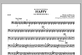 Happy (from Despicable Me 2) - Bass