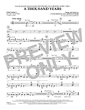 A Thousand Years (from The Twilight Saga: Breaking Dawn, Part 1) - Percussion 2