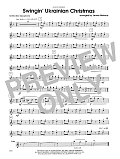 Swingin' Ukrainian Christmas - 1st Eb Alto Saxophone