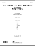 Meditation - Full Score