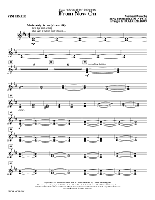 From Now On (from The Greatest Showman) (arr. Roger Emerson) - Synthesizer 