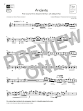 Andante (from Sonata for the Harp) (Grade 5 List B2 from the ABRSM Saxophone syllabus from 2022)
