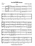 Two Old English Dances - Full Score