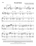 Yes and Amen - Piano