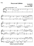 Prayer And Alleluia - Harp