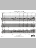 The Creole Love Call - Full Score