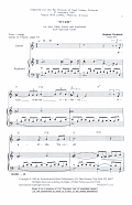 R'Tzei (for Solo High Voice with optional SATB Choir)