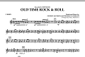 Old Time Rock & Roll - F Horn