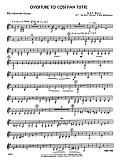 Overture to Cosi Fan Tutte - Eb Contra Alto Clarinet