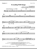 Everything Will Change - Trombone 1 & 2
