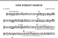 New Forest March - Bb Clarinet 1