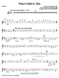 What Child Is This - Violin 1
