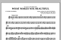 What Makes You Beautiful - Bb Tenor Saxophone