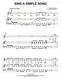Sing A Simple Song