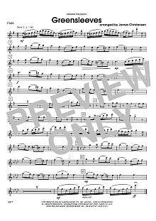 Greensleeves - Flute 