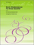 Bach Masterpieces For Brass Quartet - 1st Trombone