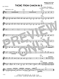 Theme From Canon In D - 2nd Violin