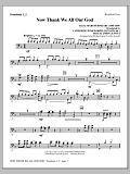 Now Thank We All Our God - Trombone 1 & 2