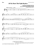 All My Heart This Night Rejoices (arr. John Leavitt) - Oboe