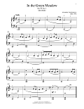 In The Green Meadow, Op. 99, No. 1