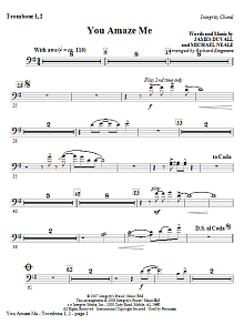 You Amaze Me - Trombone 1,2 