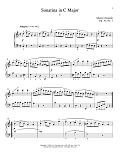 Sonatina in C Major, Op. 36, No. 1
