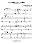 Beer Barrel Polka (Roll Out The Barrel) [Classical version] (arr. Phillip Keveren)