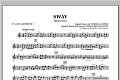 Sway (quien Sera) Dl - Eb Alto Saxophone 1