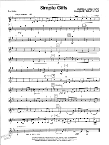 Simple Gifts - 2nd Violin 