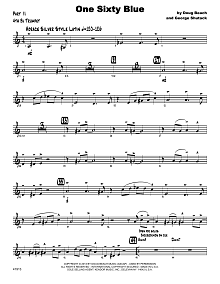 One Sixty Blue - 4th Bb Trumpet 