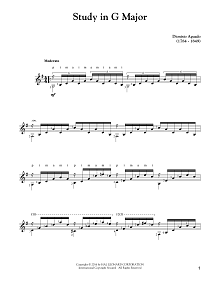 Study In G Major 