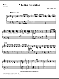 A Festive Celebration - Piano