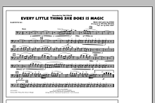 Every Little Thing She Does Is Magic - Baritone B.C. 