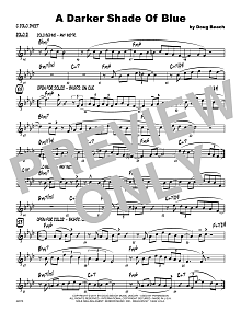 A Darker Shade Of Blue - Solo Sheet - Trumpet 