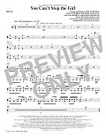 You Can't Stop The Girl (from Maleficent: Mistress of Evil) (arr. Alan Billingsley) - Drums