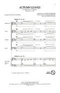 Autumn Leaves (arr. Ryan O'Connell)
