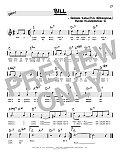 Bill (High Voice) (from Show Boat)