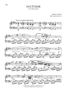 Nocturne in C-sharp minor, KK. Anh. Ia, No. 6 