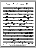 Andante From Symphony No. 4 - Bass