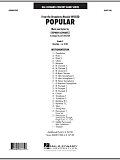 Popular (from "Wicked") - Conductor Score (Full Score)