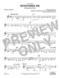 Remember Me (from Coco) (arr. Johnnie Vinson) - Bb Bass Clarinet