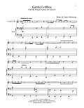 Gabriel's Oboe (from The Mission)